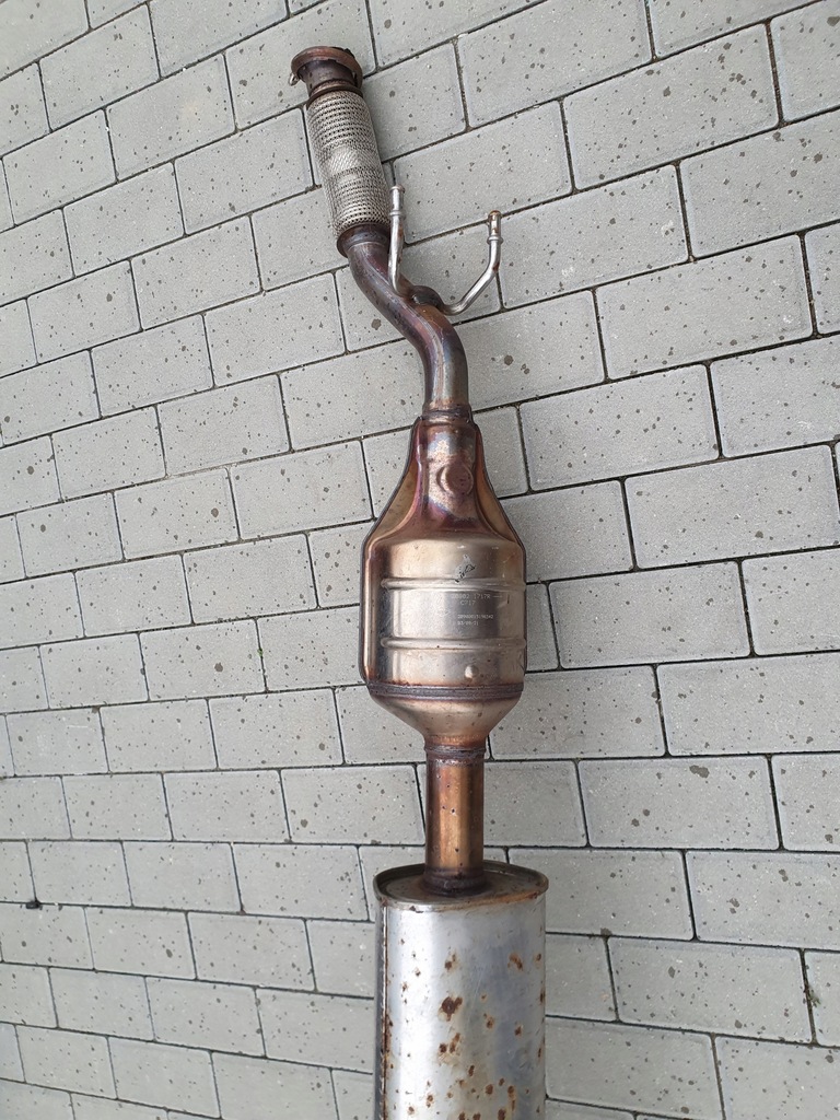 фото №8, Captur ii 19-22 1.3 tce гасник труба вихлопна kat