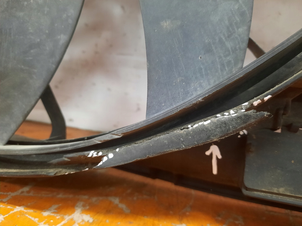 Mercedes-benz ml 420 w164 05-08 вентилятор радіатора a1645000393 Ціна