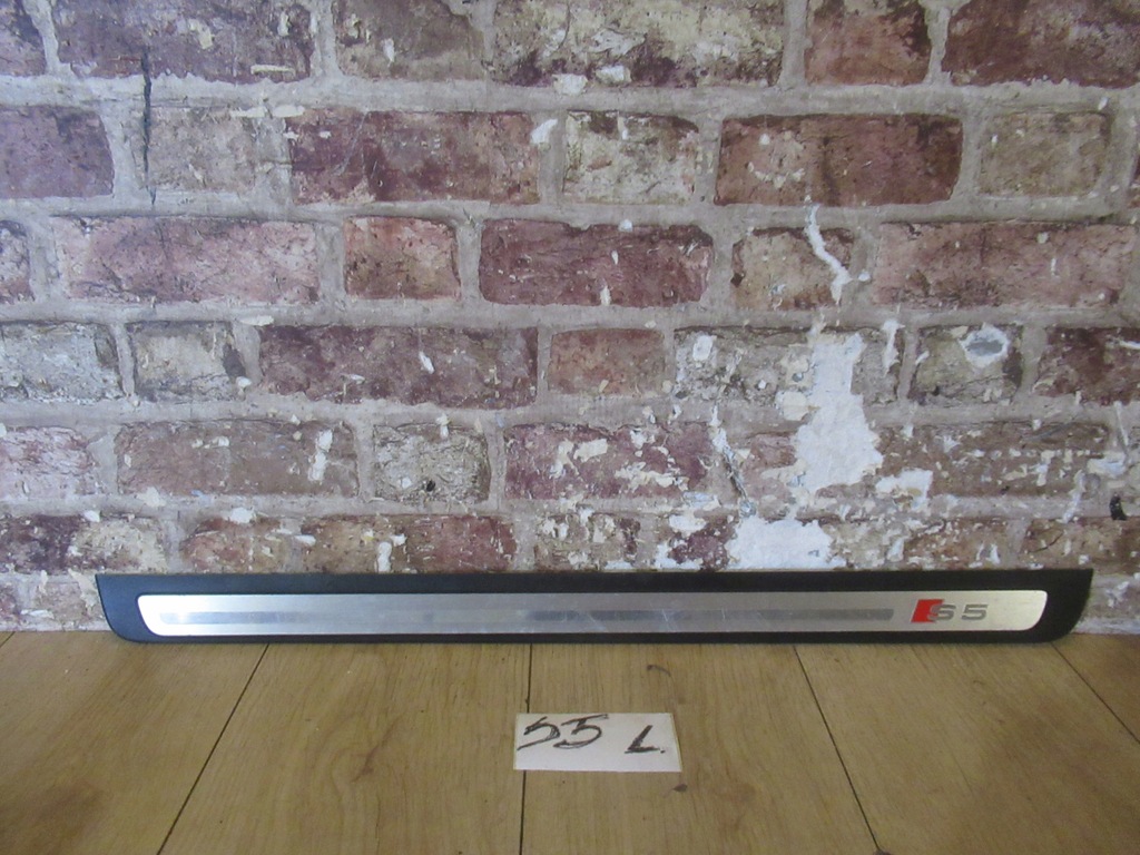 фото №5, Накладки пороговые комплект audi s5 8t coupe 2008 rok