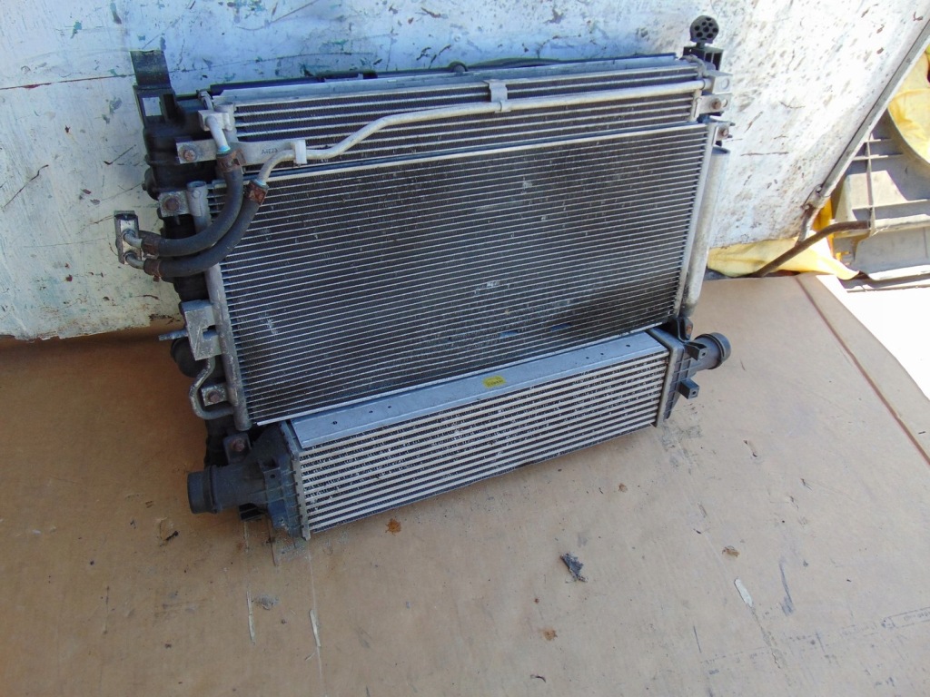 Комплект радиатор вентилятор opel mokka a 1.7 cdti f00s3d2027 Цена