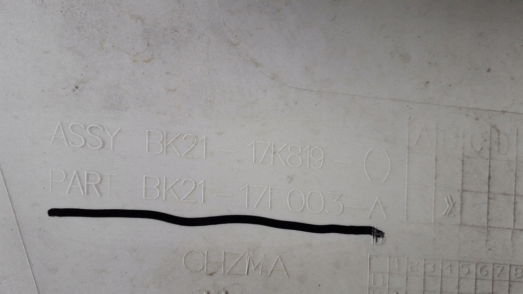 фото №12, Transit custom 12- бампер передній bk21-17f003-a