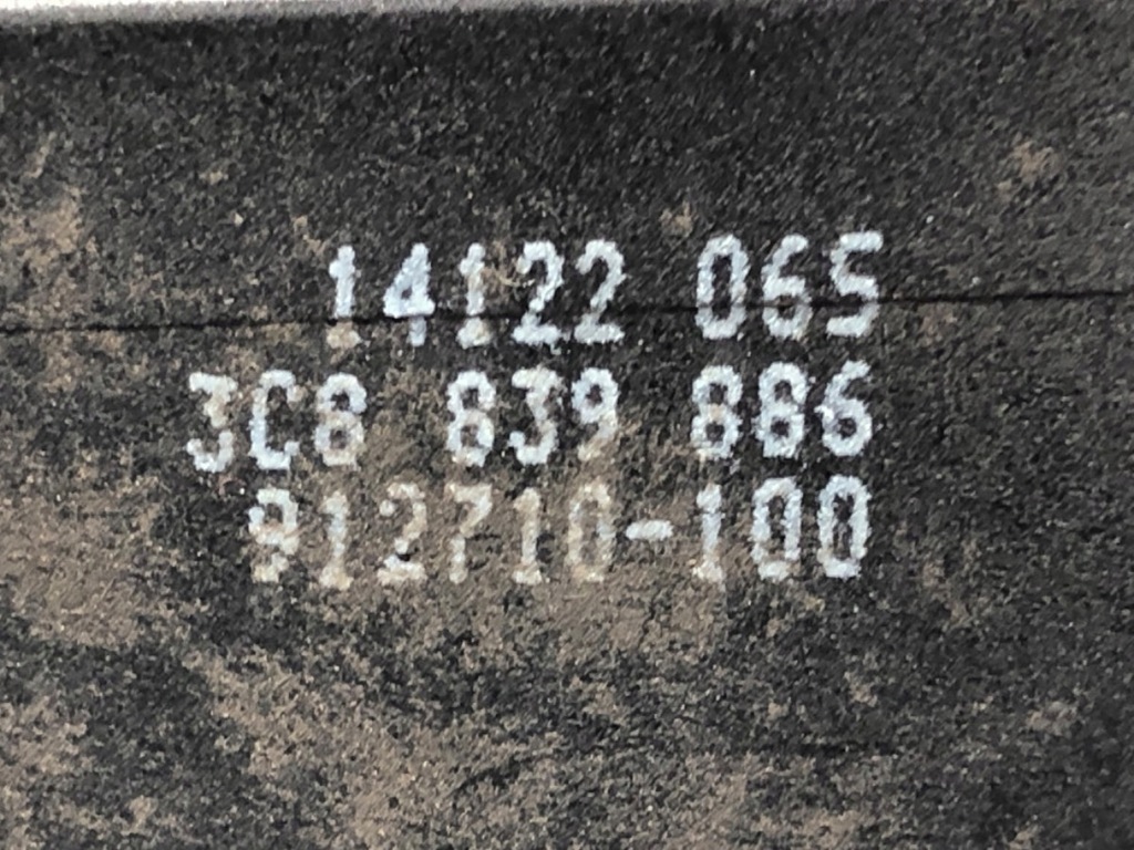 фото №6, Ручка наружная правый перед vw cc b7