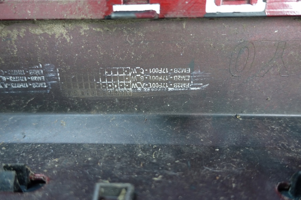 Ford s-max mk2 ii 2015-2019 em2b-17f001-aw бампер задняя задний Цена