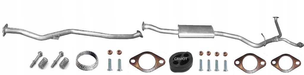 фото №1, Subaru forester legacy 2.0 2.0d гасник труба