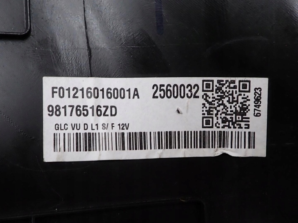 фото №11, Обшивка обивка багажника правая 9822287177 opel combo e 21r