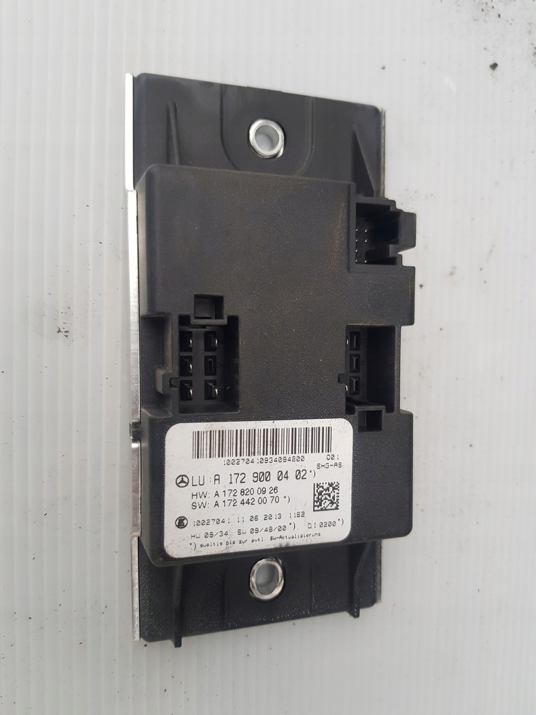 фото №1, Mercedes slk 250 r172 модуль airscarf a1729000402