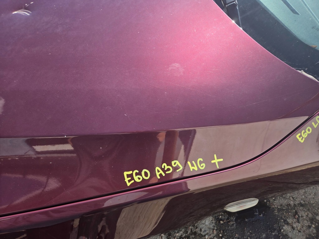 Капот bmw e60 barberarot a39/3 Оригінал