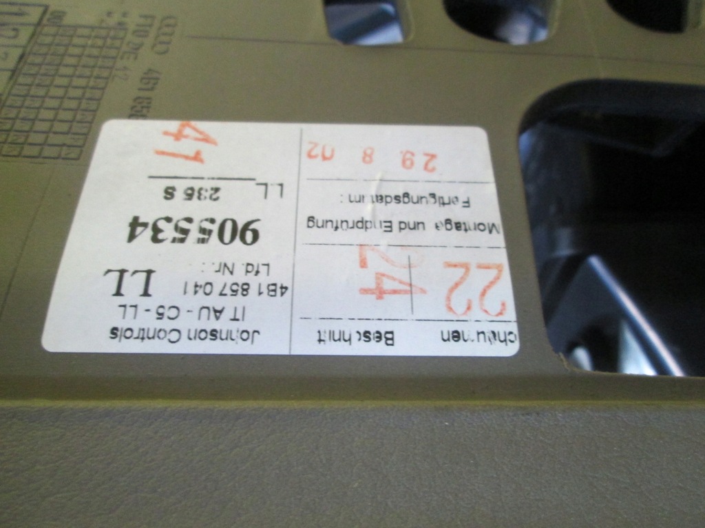 фото №8, Панель приладів приладова панель приладів audi a6 c5 lift