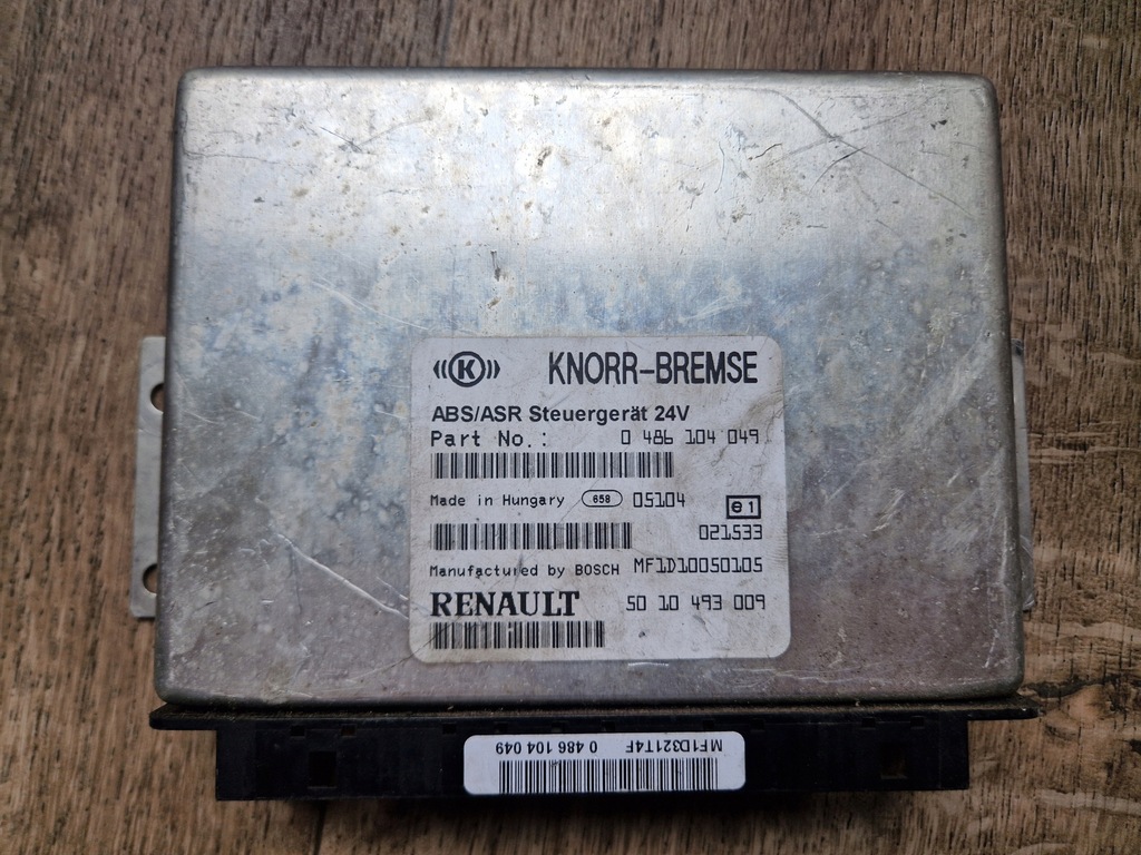 фото №1, Блок управления кассета ebs renault magnum e tech mack renault premium