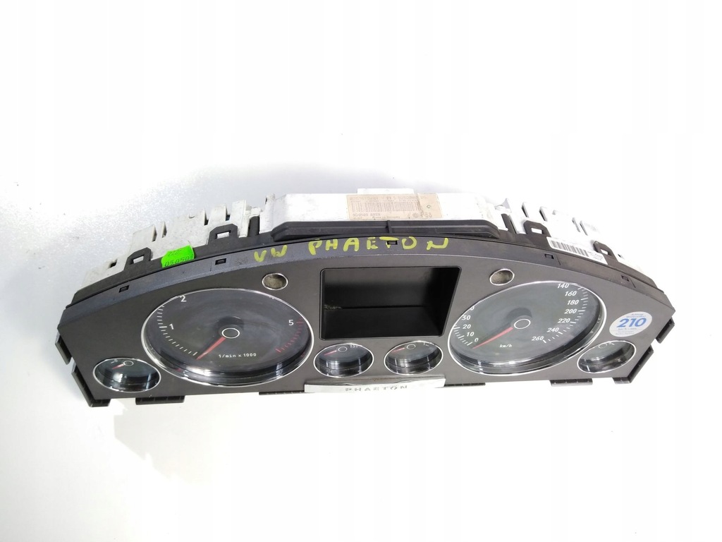 фото №6, Лічильник приладова панель vw phaeton 3.0tdi 260км/год 3d0920882n