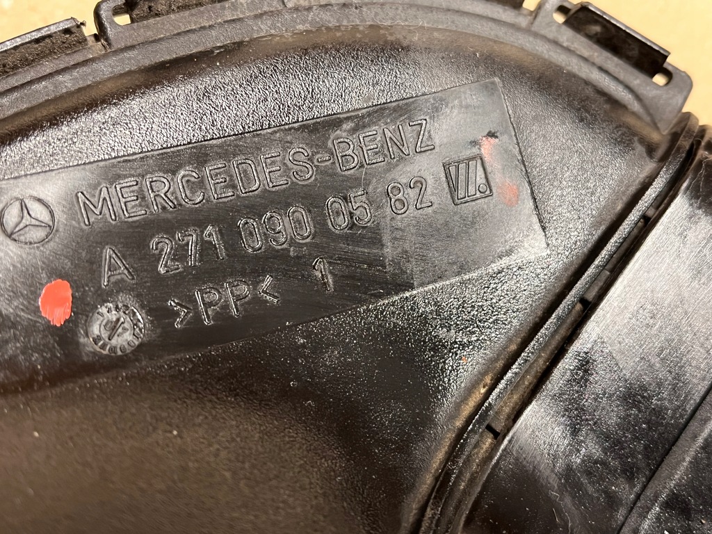 фото №10, Mercedes-benz оригінальний номер a2710900901 корпус фільтра повітря