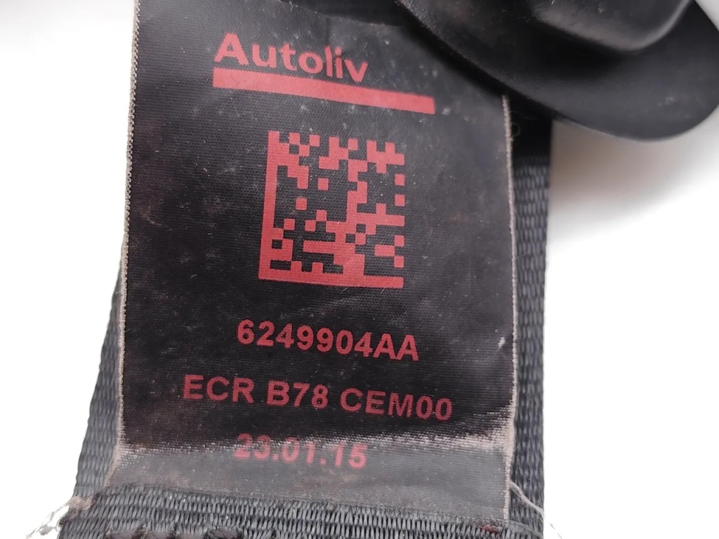 фото №7, Citroen c4 grand picasso pas безопасности сиденье передний перед левый