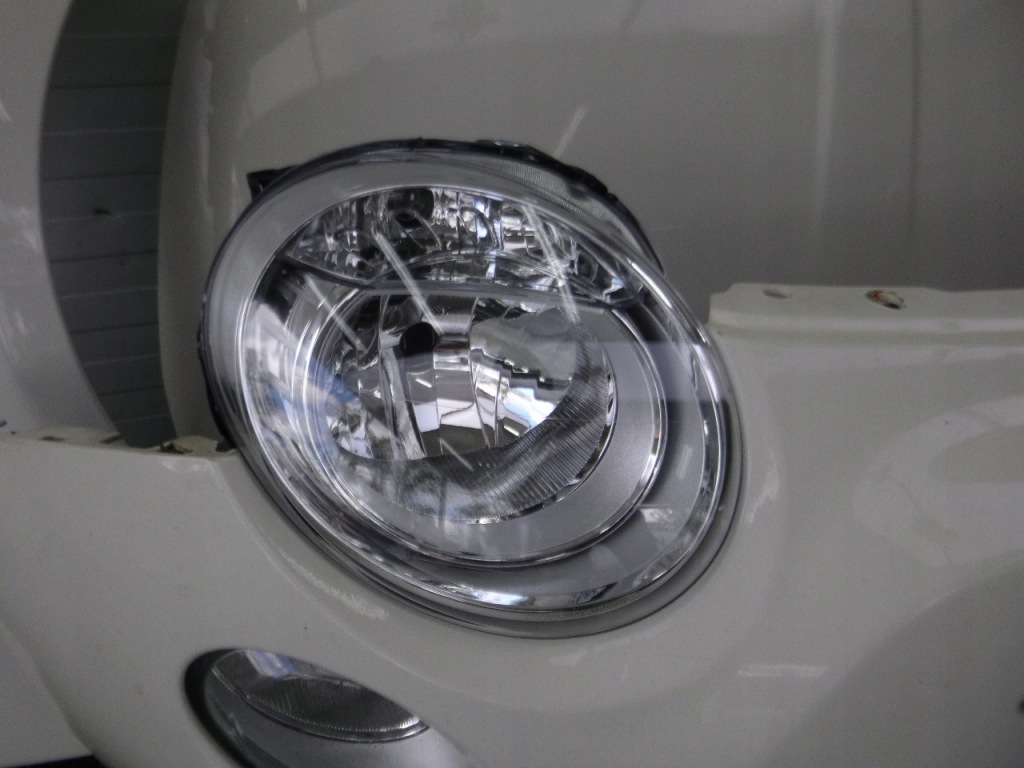 Fiat 500 07- перед комплект  капот бампер ремінь передній лампи колір 268 Київ