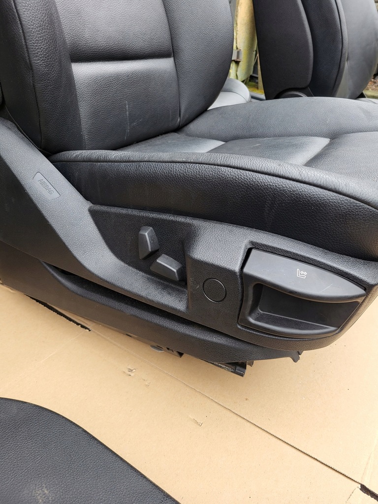 фото №9, Bmw 5 gt f07 сиденья заднее сиденье обшивки комплект кожа