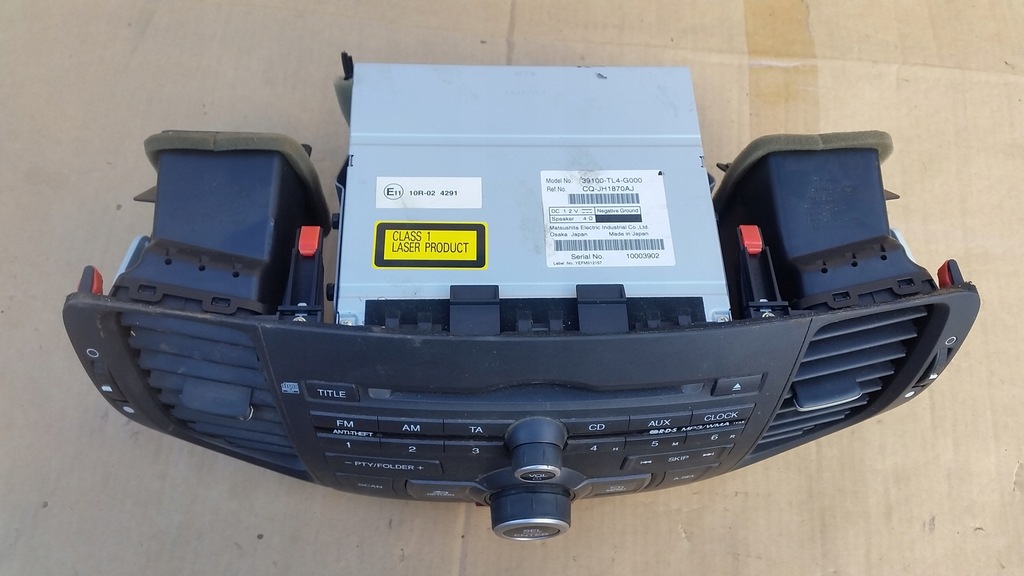 фото №2, Honda accord viii радіо cd радіопрогравач