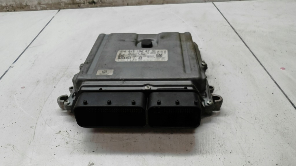 фото №10, Блок управления бортовой компьютер двигателя mercedes r w251 3.0 cdi 0281013385 a6421506791