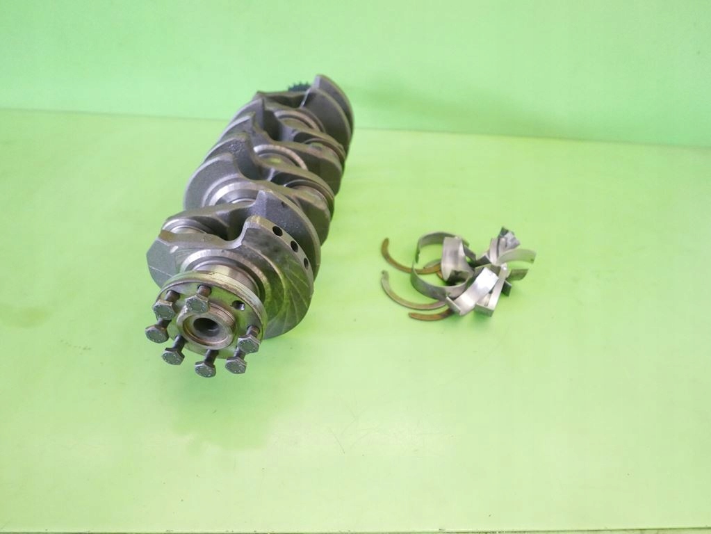 фото №10, Wał коленчатый + вкладыши peugeot 206 phi 1.9d wjz 98-