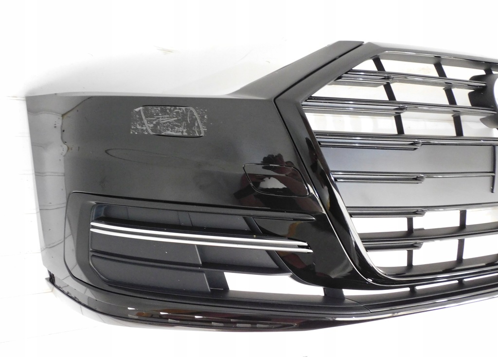 фото №11, Audi a8 d5 4n бампер перед передний решётка радиатора новый!