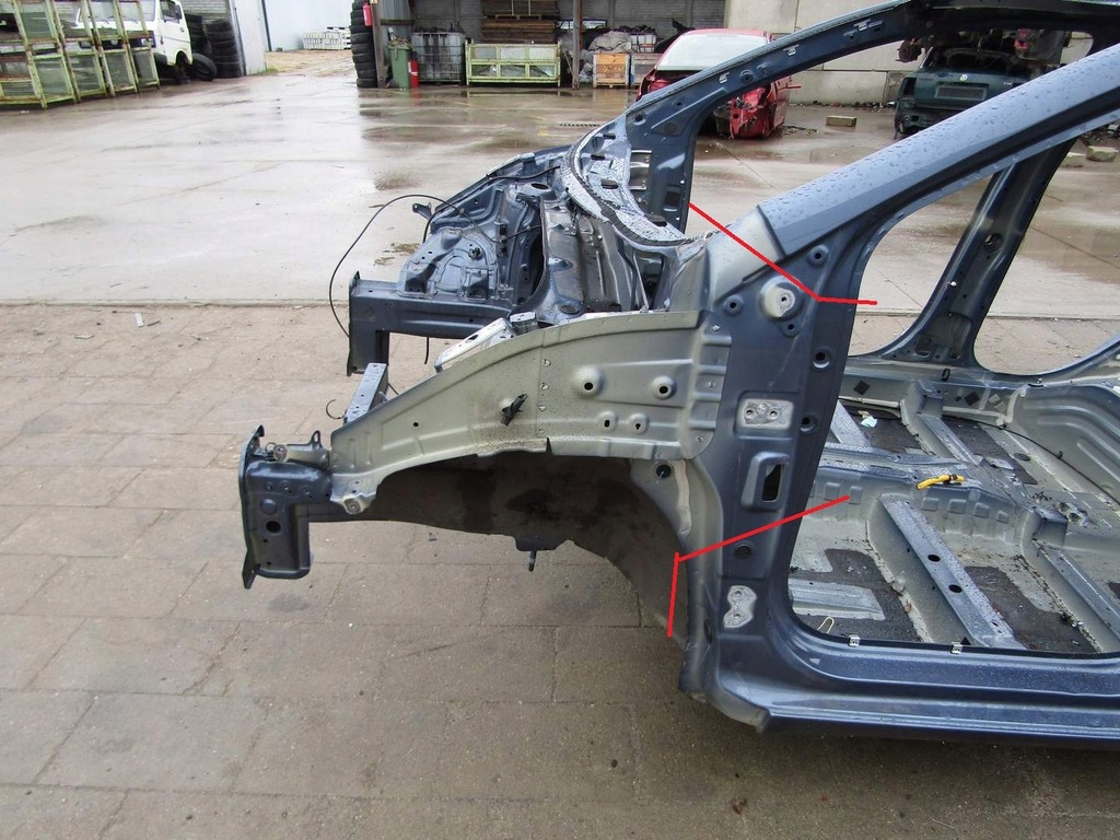 фото №1, Kia picanto iii 24r лонжерон ліва чверть перед передня лівий eu3