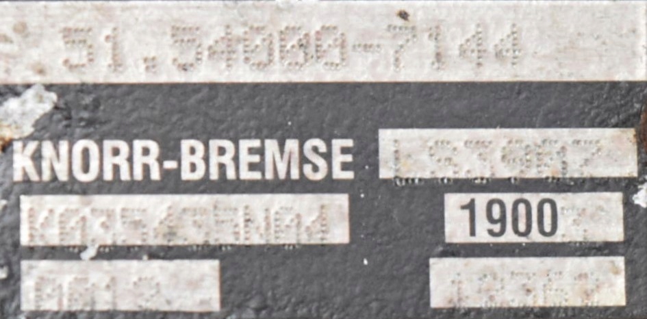 фото №5, Компресор повітря eev man tgx tgs euro 5 euro 6