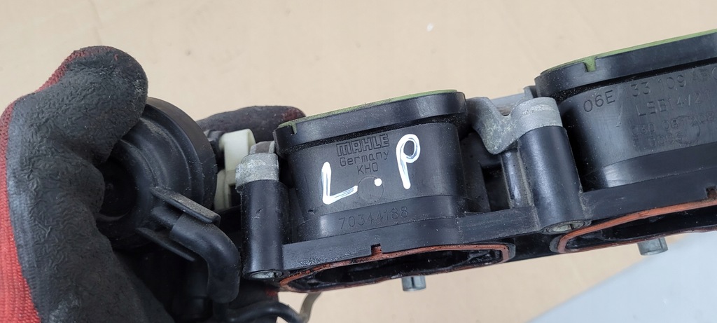 фото №9, S4 b8 a4 коллектор всасывающий 3.0 tfsi cak левый 06e133109ab