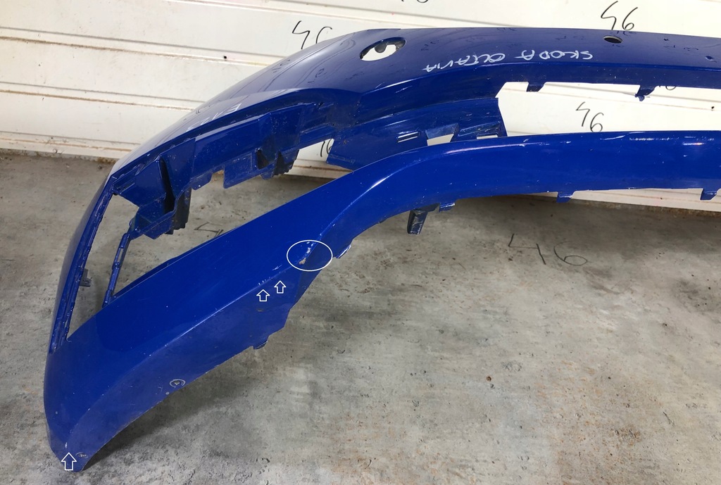 фото №9, Octavia 4 iv 04.2020- бампер перед передний