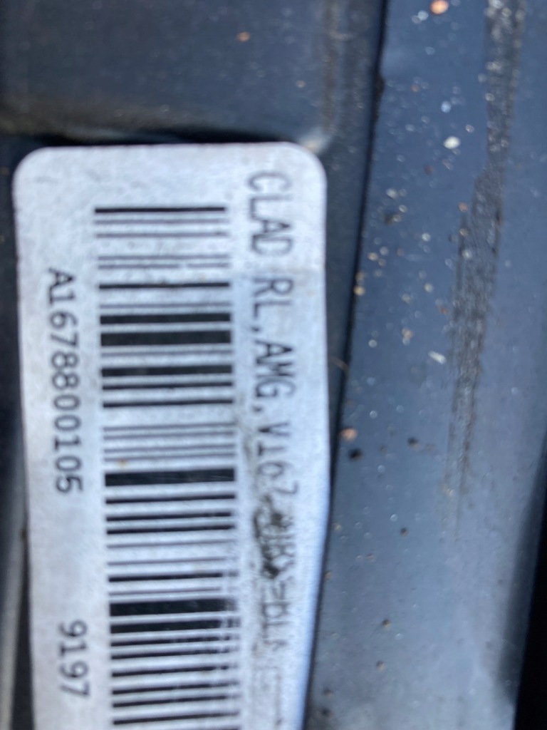 фото №7, Mercedes gle w167 amg молдинг крыла левая задняя задняя