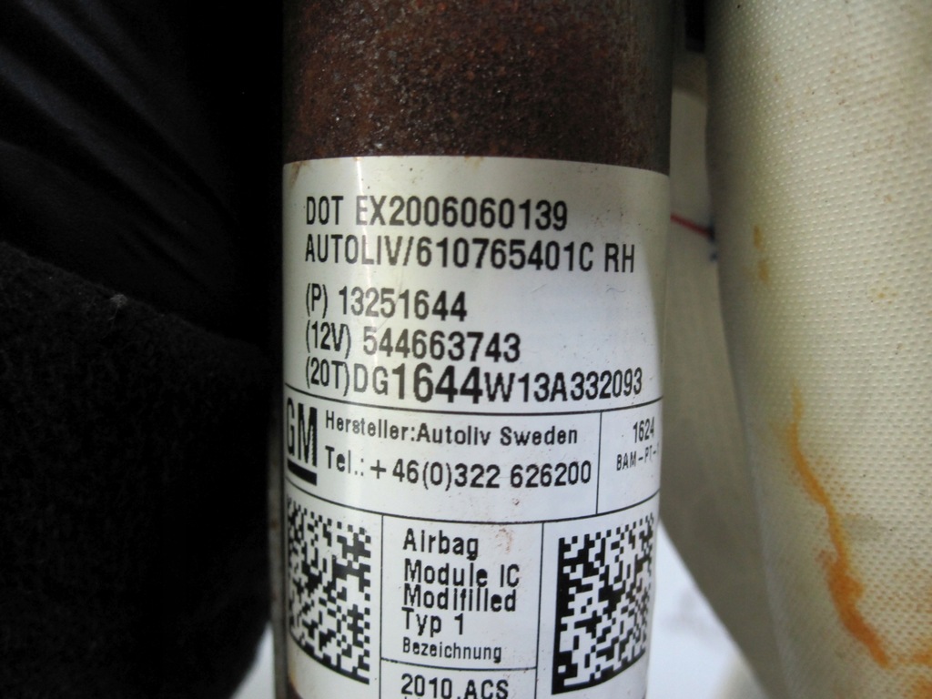 фото №7, Chevrolet orlando i 11r подушка безпеки шторка безпеки права 13251644 544663743 610765201