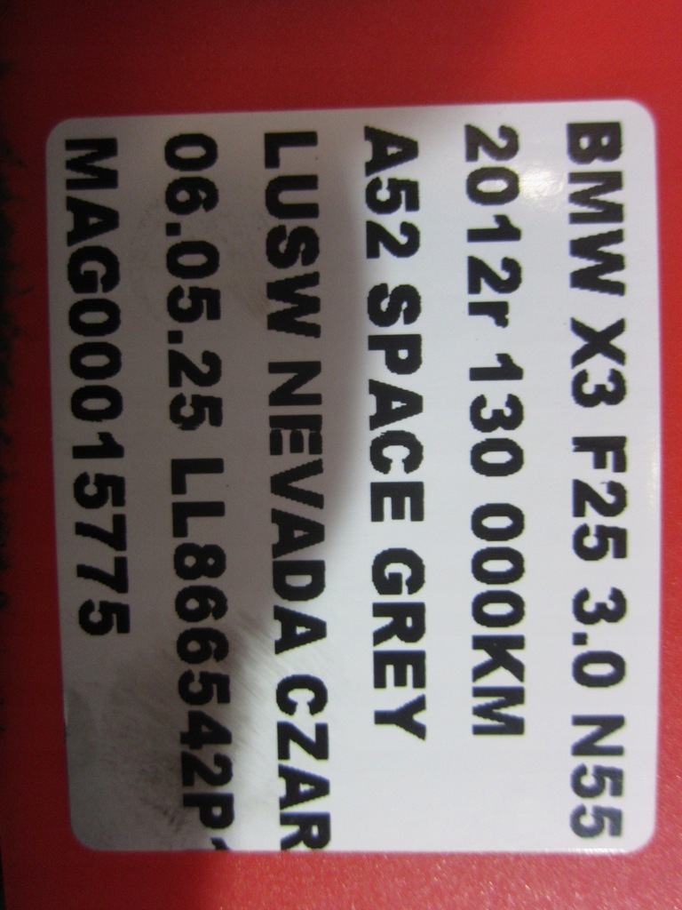 фото №15, Bmw x3 f25 x4 f26 n55 3.0 306km x4 турбонагнетатель turbo 11657636426 7583909