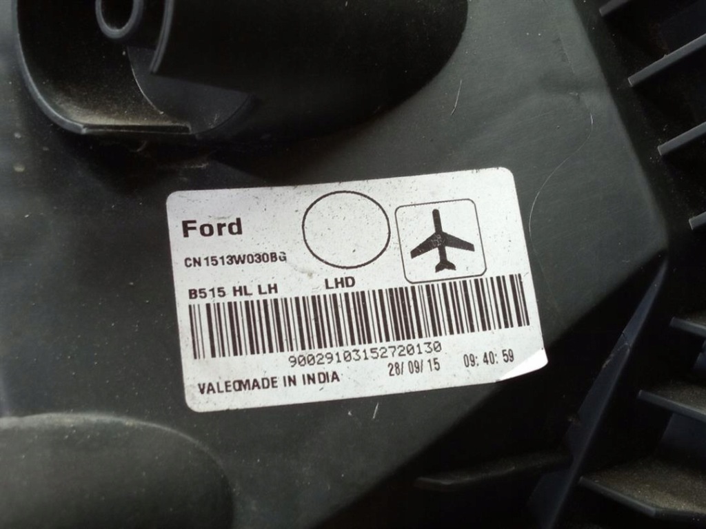 фото №2, Лампа левая передняя ford ecosport eu