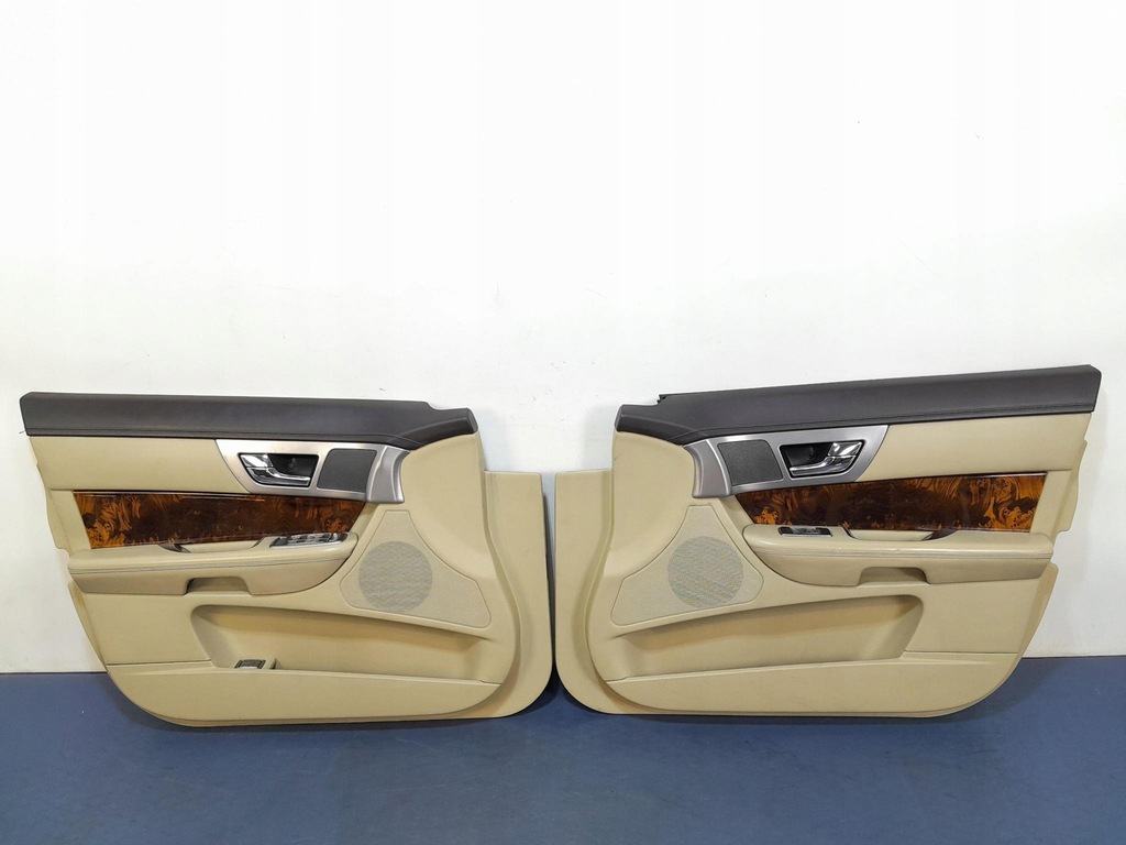 фото №13, Jaguar xf i x250 сиденья комплект обшивки кожа