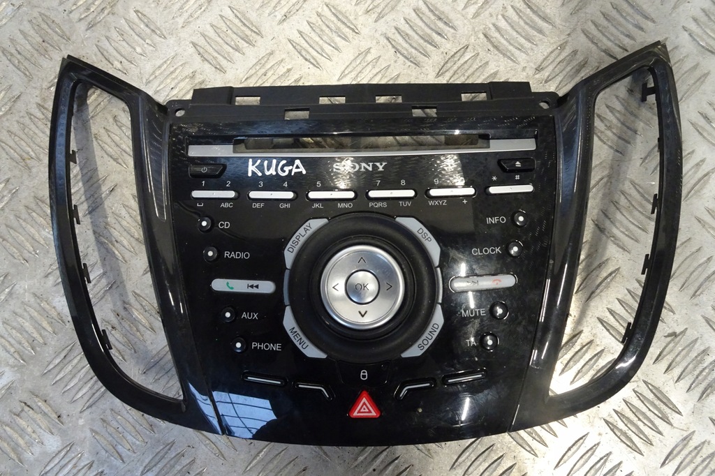 фото №1, Ford kuga mk2 панель перемикач радіо радіо 13-