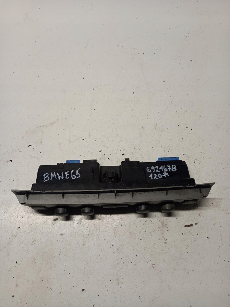 фото №1, Панель обдув управление вентиляция bmw e65 6921678