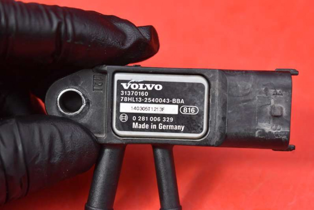 фото №7, Датчик давления выхлопных газов 31370160 volvo v60 1 i 2.0 d4 181 km 13-20