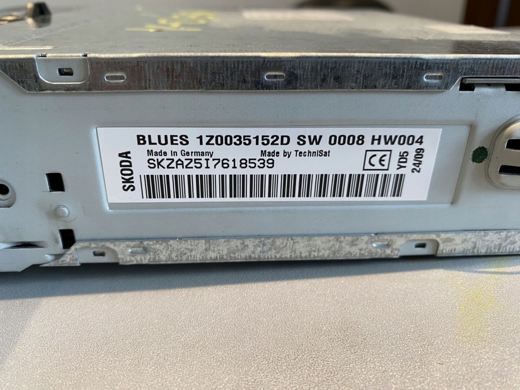 фото №5, Skoda octavia ii - радио cd заводской blues / 1z0035152d
