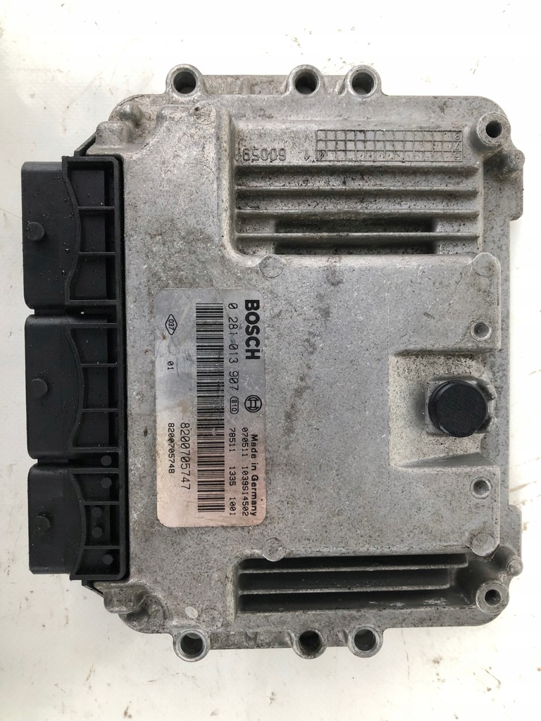 фото №1, Бортовой компьютер блок управления двигателя renault megane ii scenic ii 0281013907