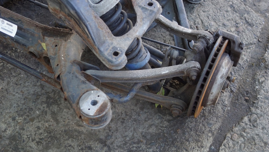 фото №6, Балка подрамник подвеска задняя vw touareg i 7l0500041