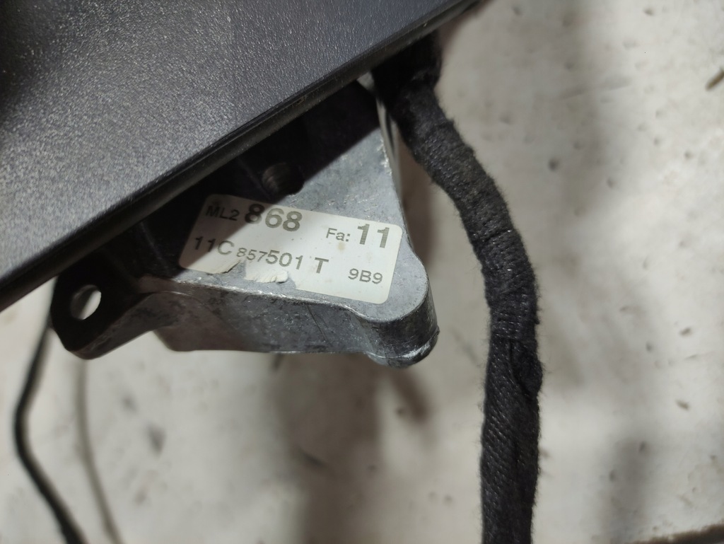 фото №6, Vw volkswagen id4 id.4 зеркало левая 13 pin камера 11c857501 11c857501t