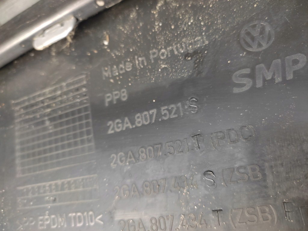 фото №11, Vw t-roc 2ga бампер задний задняя 2017- 6pdc