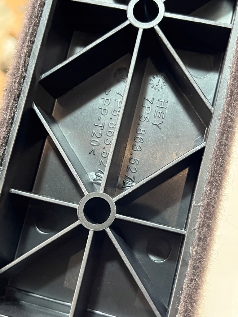 фото №5, Молдинг багажника левая cayenne 92a 7p5 7p5863527a espresso коричневый