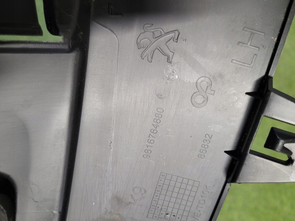 фото №4, Peugeot rifter решітка рамка протитуманної фари 9816764880