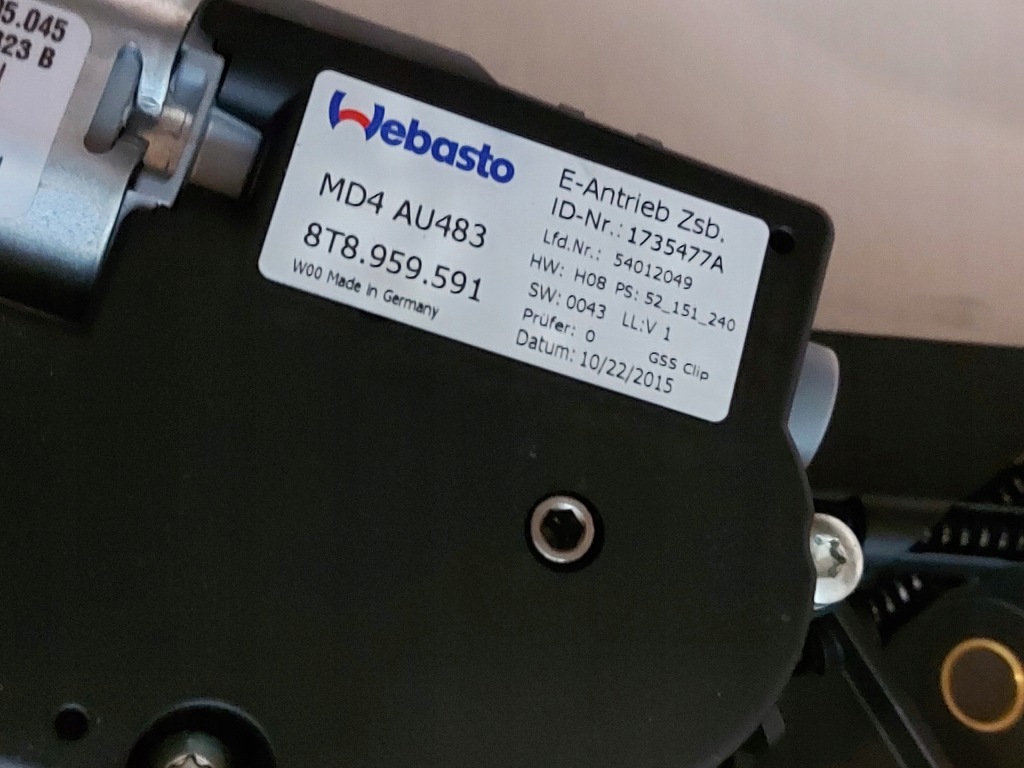 фото №5, Audi a5 люк lift sportback 8t8877041e 15r //