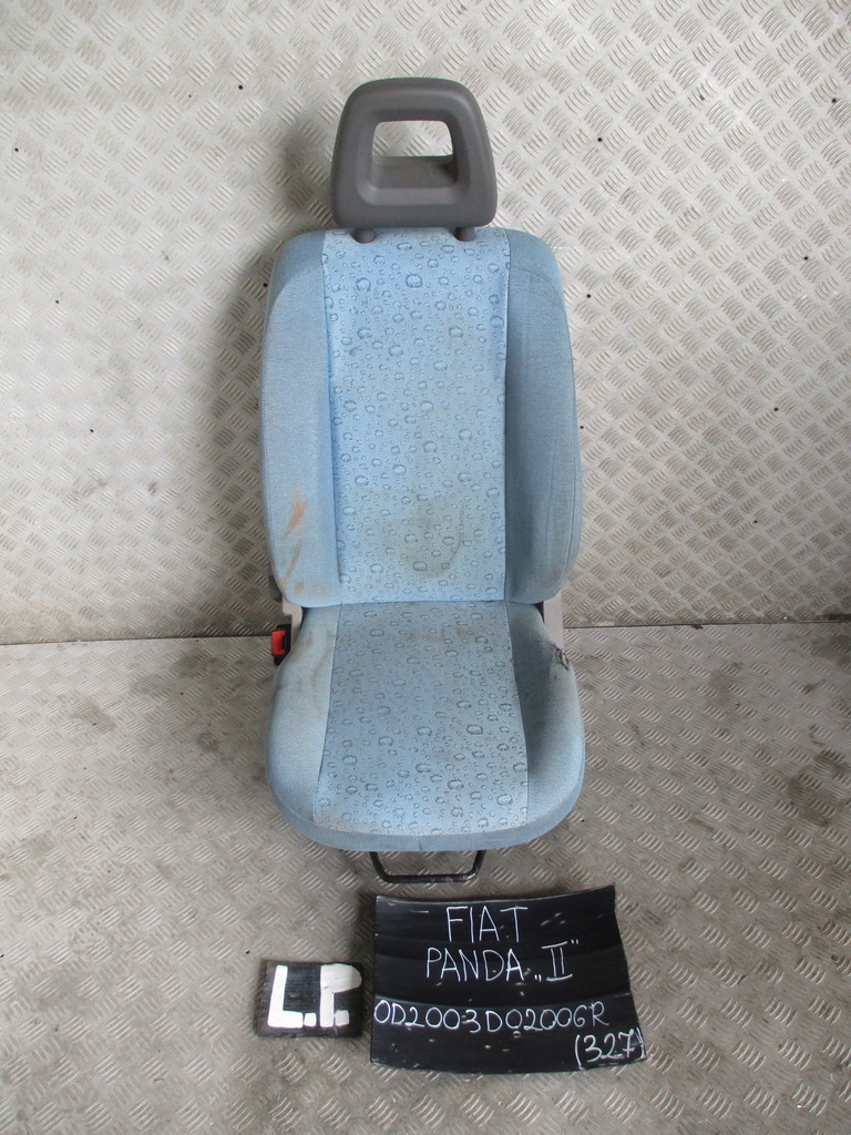 фото №1, Сиденье левый перед fiat panda ii 03-06