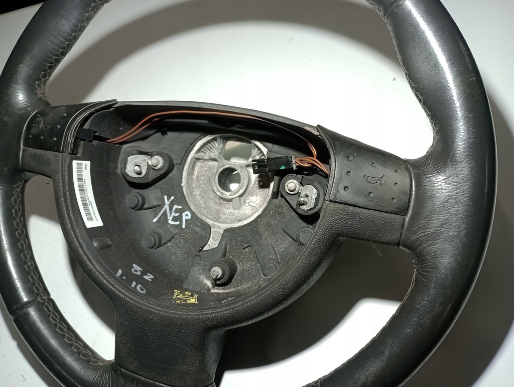 фото №6, Opel meriva a воздуховод колесо руля руль обшита кожаный