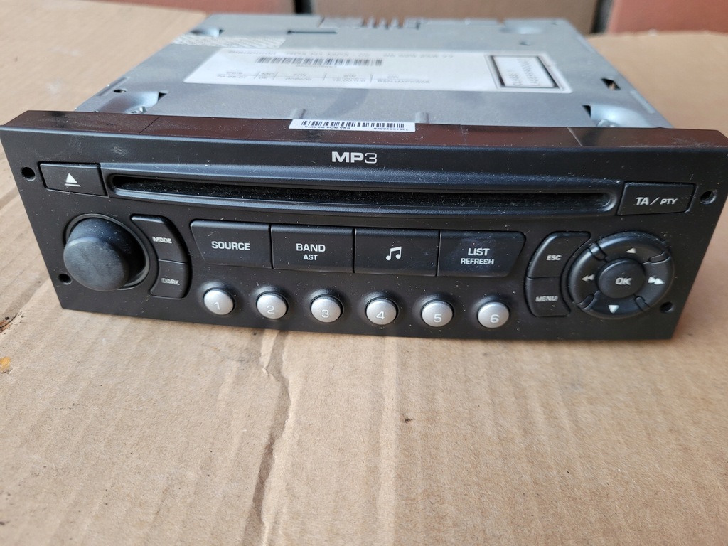 фото №1, Citroen c4 радіо mp3 7645138393