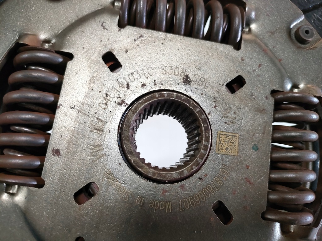 фото №7, Зчеплення притиск диск skoda rapid 1.0 tsi