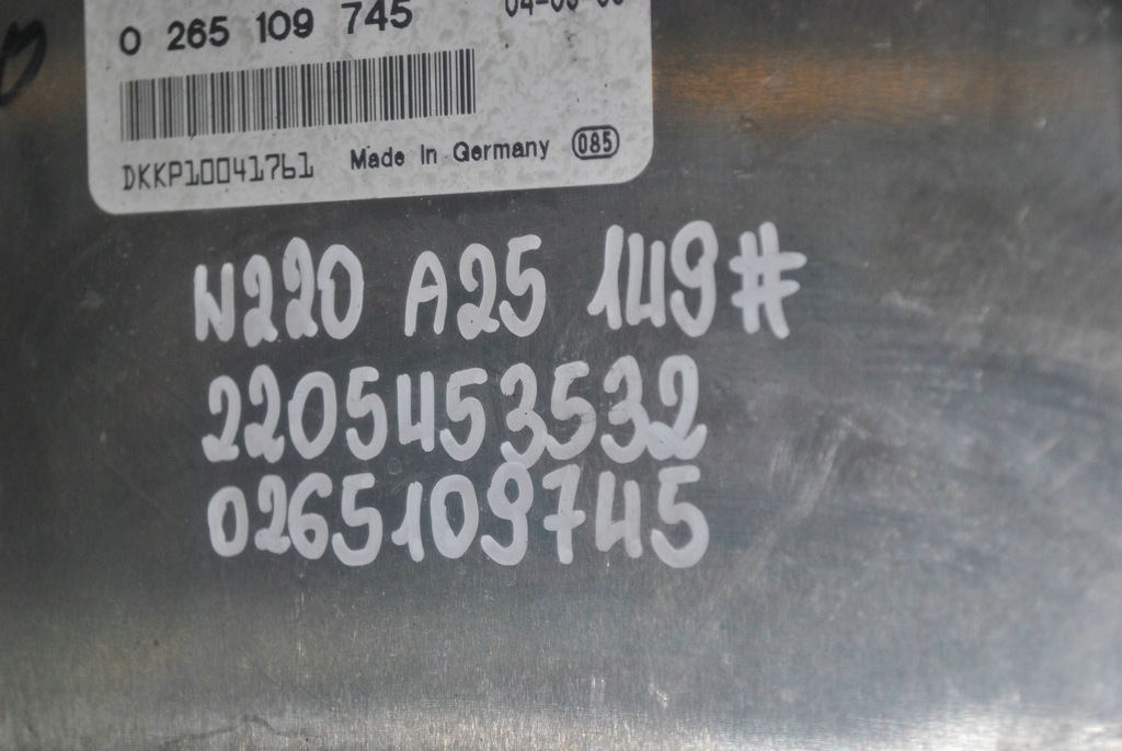 фото №6, Модуль блок керування esp mercedes-benz w220 2205453532