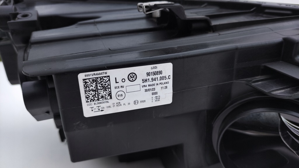 фото №12, Vw golf viii 8 5h1 лампа левый перед передняя full led lp20