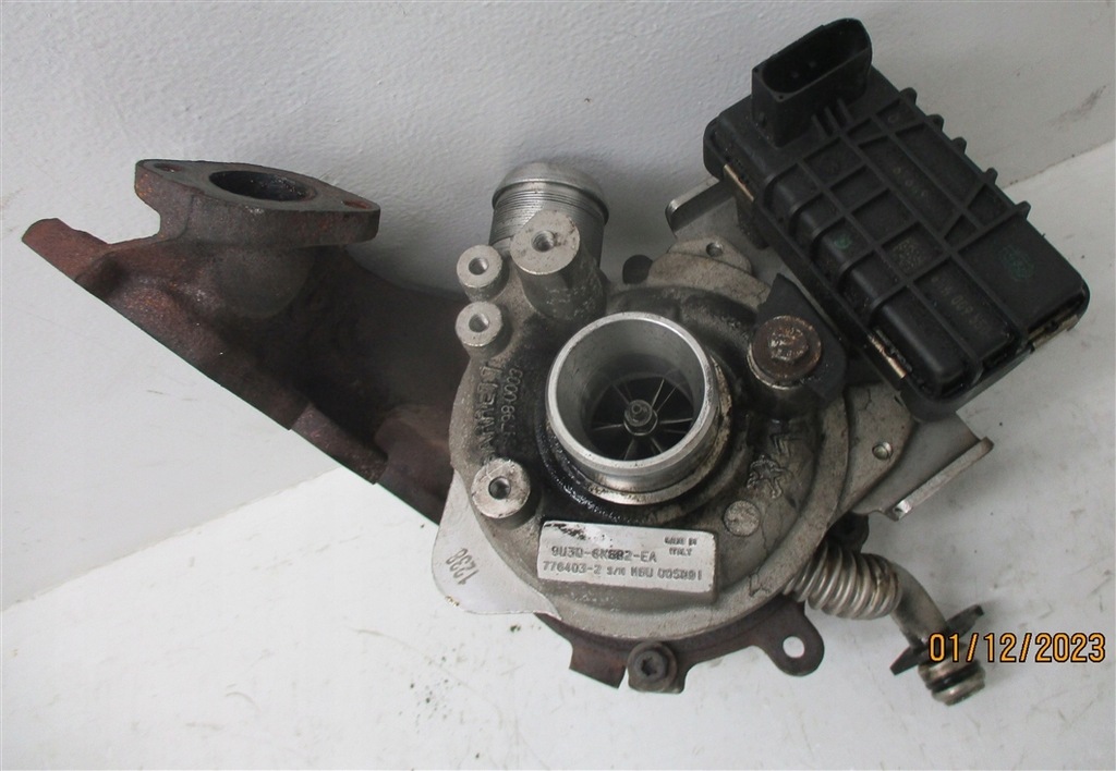 фото №11, Турбонагнітач citroen c5 iii x7 3.0 hdi 9u3q-6k682-ea