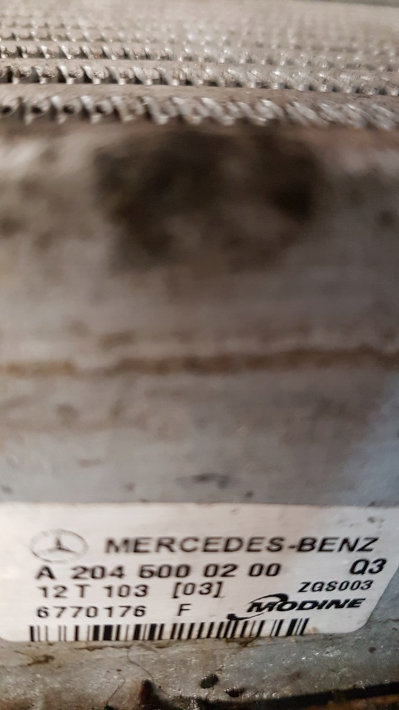 фото №7, Mercedes w204 w212 впуск воздуха интеркулер герметичный демонтаж a2046000200